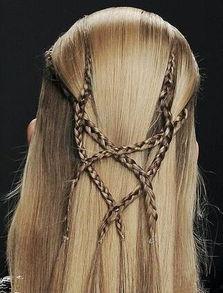 网红小辫图片大全,时尚潮流的发型盛宴